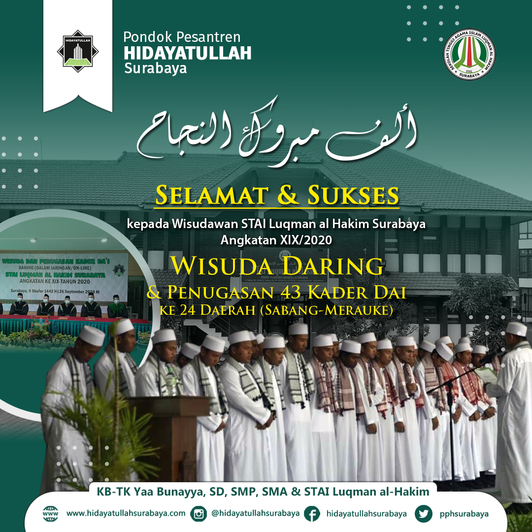 Wisuda STAI Luqman Al-Hakim Surabaya