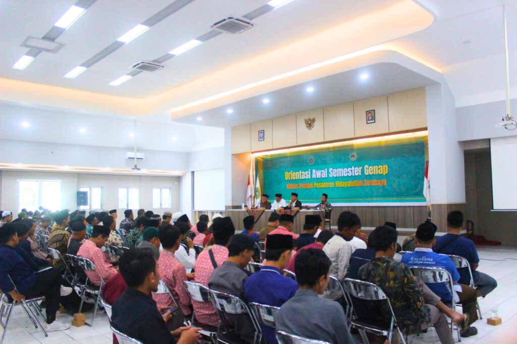 Orientasi Awal Semester Genap Aktivis Hidayatullah Surabaya